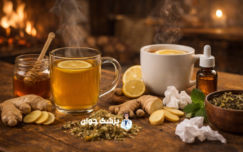 نوشیدنی ها و خوراکی های موثر برای کاهش آبریزش بینی