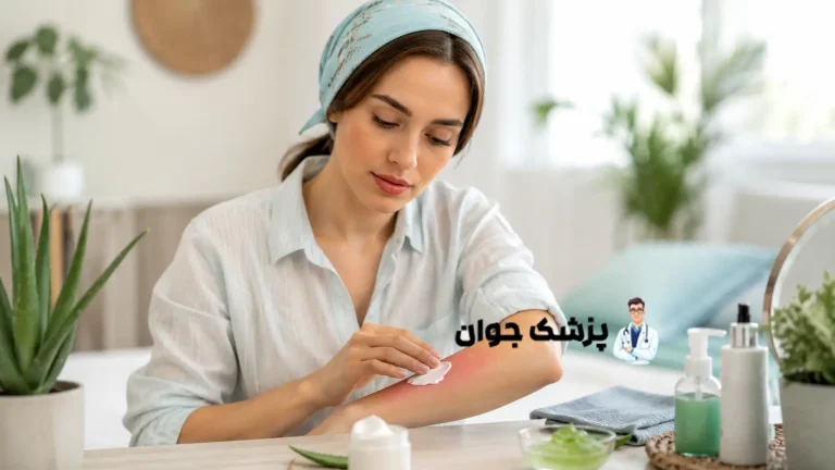 درمان آفتاب سوختگی
