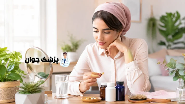 ویتامین برای ریزش مو